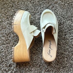 Free People platform clogs